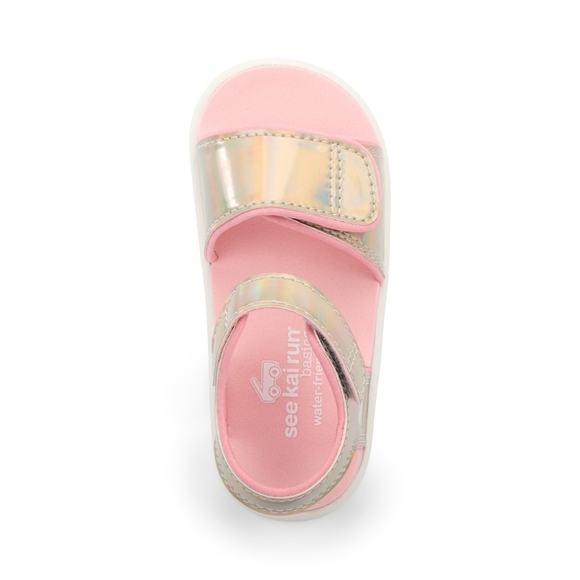 *SOLD* NEW See Kai Run Basics Sz 10 Toddler Logan T-Strap Sandals - Picture 3 of 10